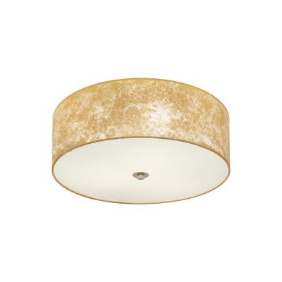 Lampada da soffitto beige metallo, Megan