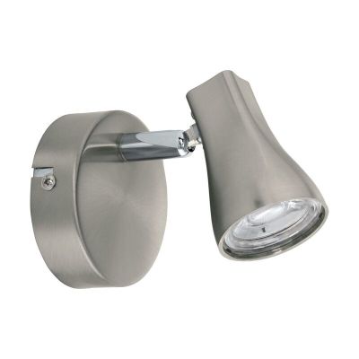 Faretto da soffitto in nichel in plastica, Verona, 3W, 3000K LED