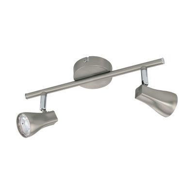 Faretto da soffitto in nichel in plastica, Verona, 3W, 3000K LED