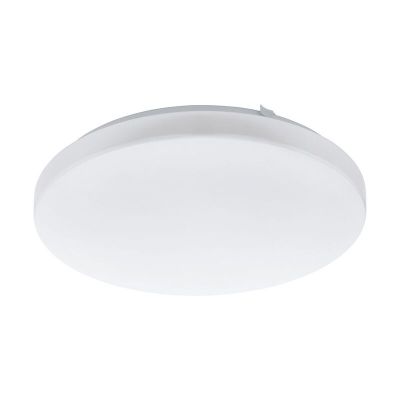 Plafoniera bianca in acciaio, Eloise, 17W, 3000K LED