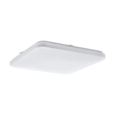 Plafoniera bianca in acciaio, Eloise, 33W, 3000K LED