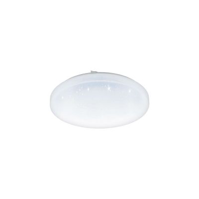 Plafoniera bianca in acciaio, Eloise, 17W, 3000K LED