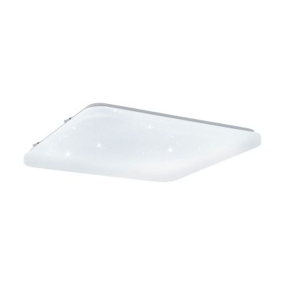 Plafoniera bianca in acciaio, Eloise, 33W, 3000K LED