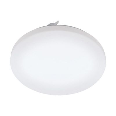 Lampada da soffitto bianca in plastica, Eloise, 14,6W, 3000K LED, IP44