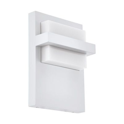 Lampada da esterno bianca in alluminio, Nicol, 10W, 3000K LED, IP44