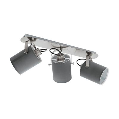 Faretto da soffitto in nichel in acciaio, Yvana