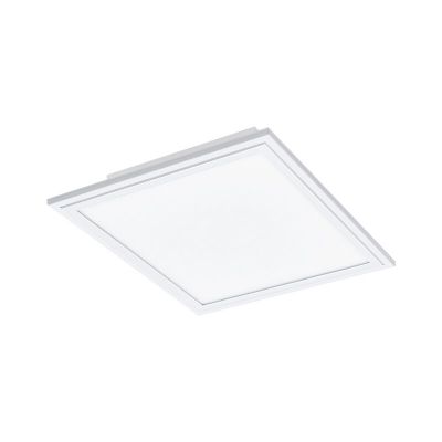Plafoniera bianca in alluminio, Cathy, 14W, colore regolabile LED