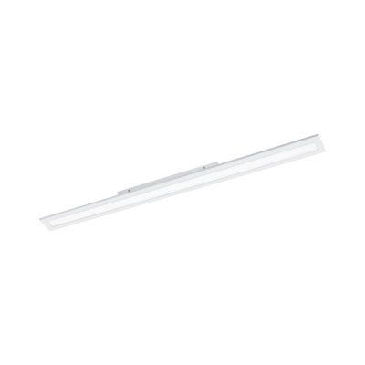 Plafoniera bianca in alluminio, Cathy, 30W, colore regolabile LED