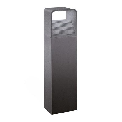 Lampada da esterno antracite in alluminio, Kay, 5W, 3000K LED, IP44