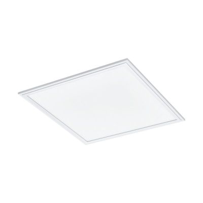 Plafoniera bianca in alluminio, Cathy, 20W, colore regolabile LED