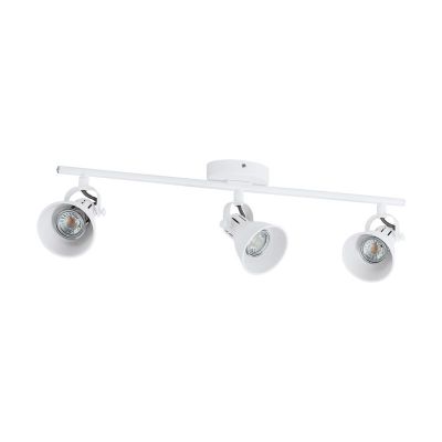 Faretto da soffitto bianco in acciaio, Tinke