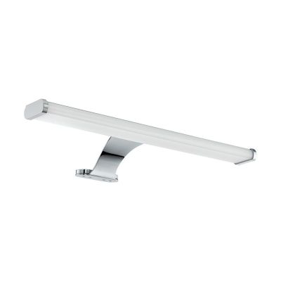 Lampada per specchio cromata in acciaio, Yvanka, 6W, 3000K LED, IP44