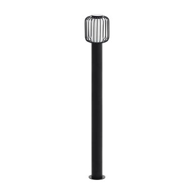 Lampada da esterno nero in acciaio, Latife, IP44