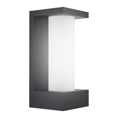 Lampada da esterno nera in alluminio, Lilianne, 6W, 3000K LED, IP44