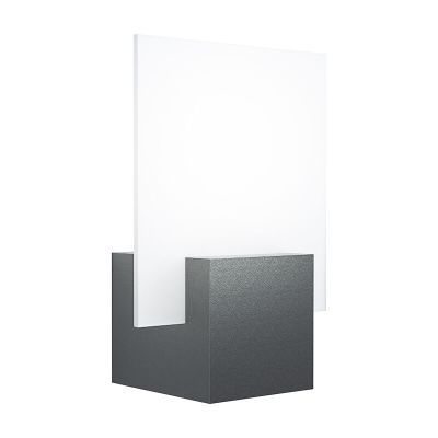 Lampada da esterno nera in alluminio, Lilith, 6W, 3000K LED, IP44