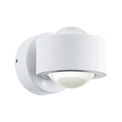 Lampada da esterno bianca in alluminio, Lyn, 2W, 3000K LED, IP44