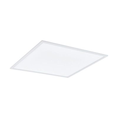 Plafoniera bianca in alluminio, Cathy, 32W, colore regolabile LED