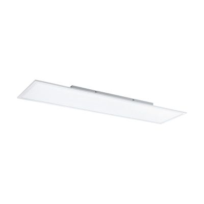 Plafoniera bianca in alluminio, Cathy, 32W, colore regolabile LED