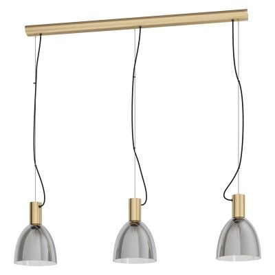 Lampada a sospensione di bronzo in vetro, Driek
