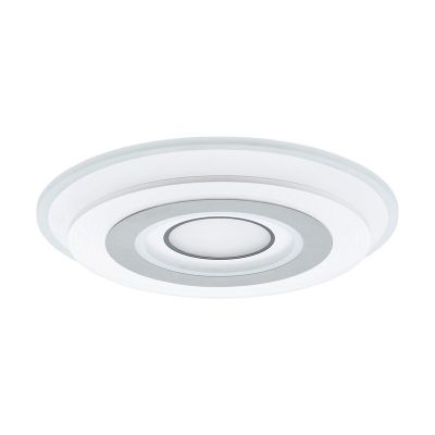 Plafoniera bianca in plastica, Sim, 16W, colore regolabile LED