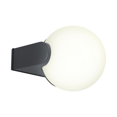 Lampada da esterno nera in alluminio, Lydia, IP65