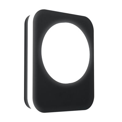 Lampada da esterno nera in alluminio, Luut, 9W, 3000K LED, IP44