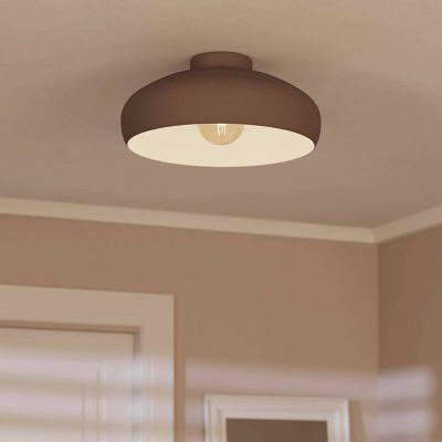 Lampada da soffitto marrone in alluminio, Egine