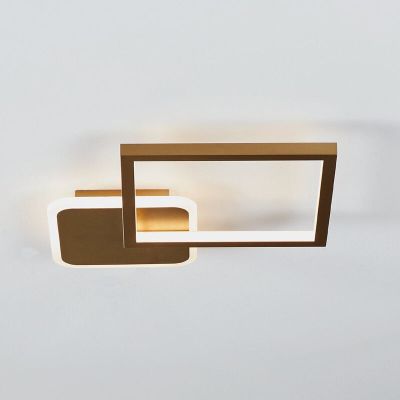 Lampada da soffitto dorata in alluminio, Sivan, 15W, bianco regolabile tra caldo e freddo LED, dimmer in 3 fasi