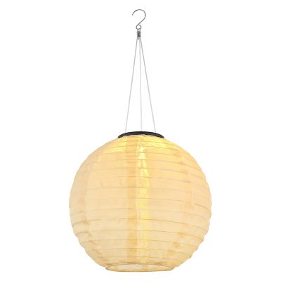 Lampada da esterno beige in plastica, Moad, 0,5W, 2700K LED, IP44, con interruttore