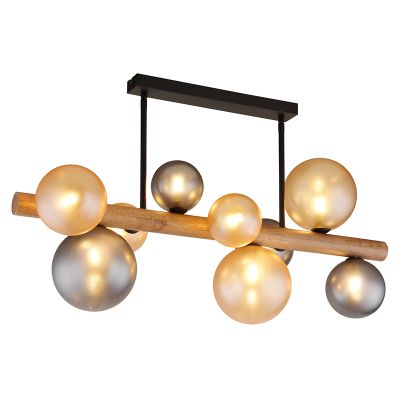 Lampada da soffitto multicolore in vetro, Melinda