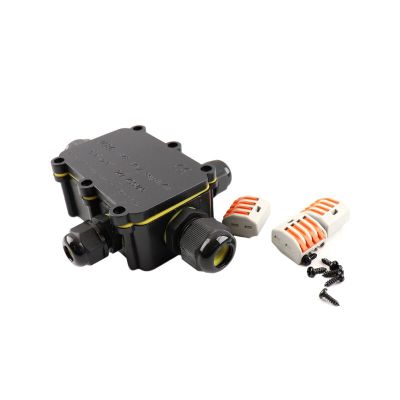 Accoppiatore cavo a 4 vie impermeabile, con spina Wago all'interno, IP68