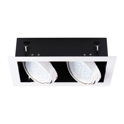 Faretto da incasso bianco moderno, Tracy