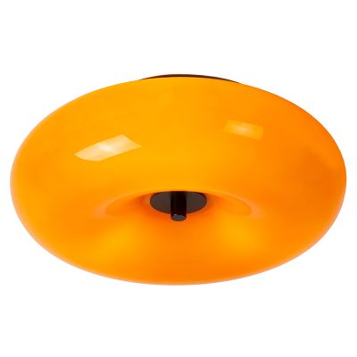 Plafoniera retrò arancione, Sentino