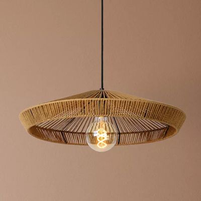 Lampada a sospensione in rattan in legno, Yunkai