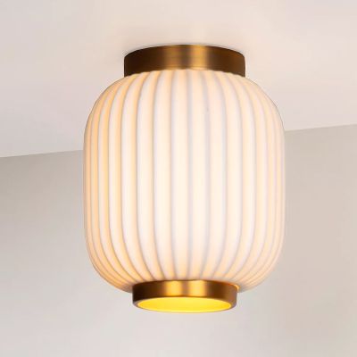 Plafoniera in ceramica dorata, Gosse