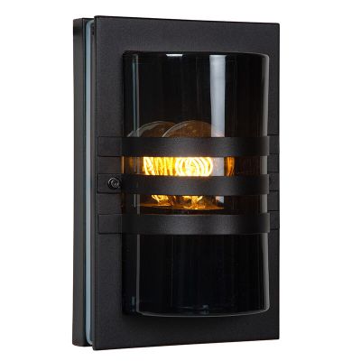 Lampada da esterno moderna nera, Privas, IP44