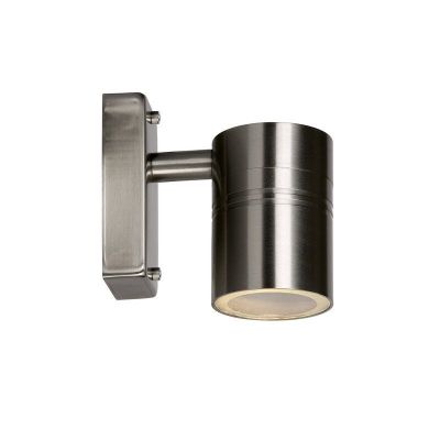 Lampada da esterno moderna cromata, Arne, IP44