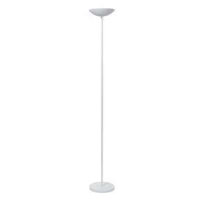 Piantana da lettura da terra moderna bianca, Zenith, 20W, 3000K LED, controllo touch