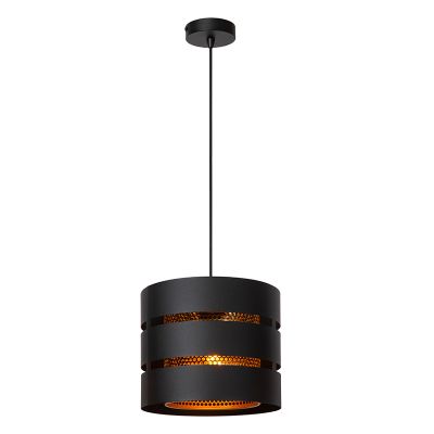 Lampada a sospensione moderna nera, Rosas