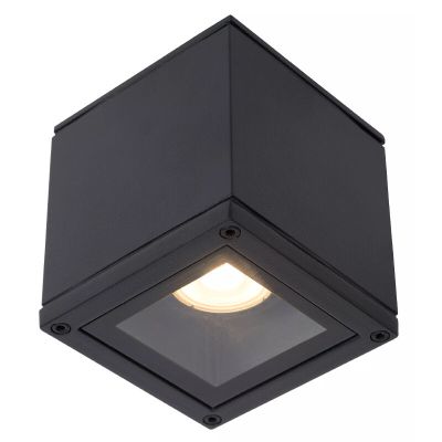 Faretto da soffitto moderno nero, Aven, IP65