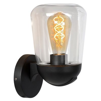 Lampada da esterno classica nera, Tulsa, IP44