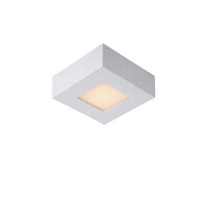 Plafoniera moderna bianca, Brice, 8W, 3000K LED, IP44