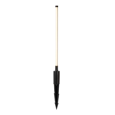 Faretto da giardino moderno nero, Lornex, 6W, 3000K LED, IP54