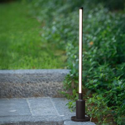 Faretto da giardino moderno nero, Lornex, 6W, 3000K LED, IP54