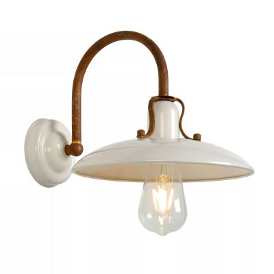 Applique da parete rustica beige, Romer