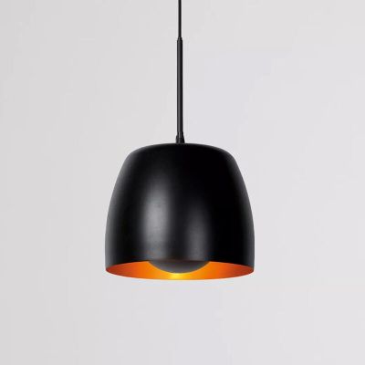 Lampada a sospensione classica nera, Nolan