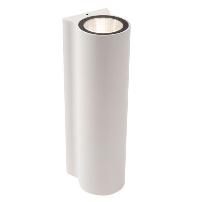 Lampada da parete up down moderna bianca, Akra, 6W, 3000K LED, IP54