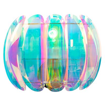 Applique da parete per bambini moderna multicolore, Glinstar