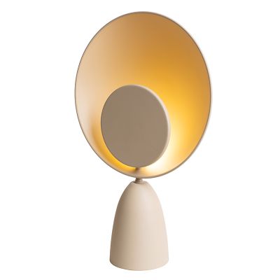 Lampada da tavolo moderna tortora, Castamar, 3W, 3000K LED, con interruttore