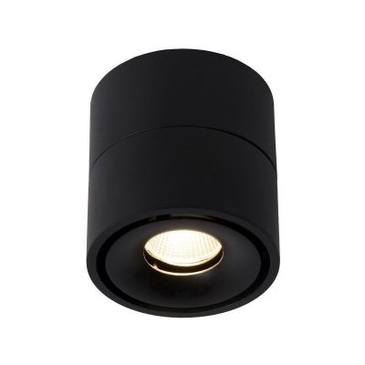Faretto da soffitto moderno nero, Yumiko, 8W, 2700K LED